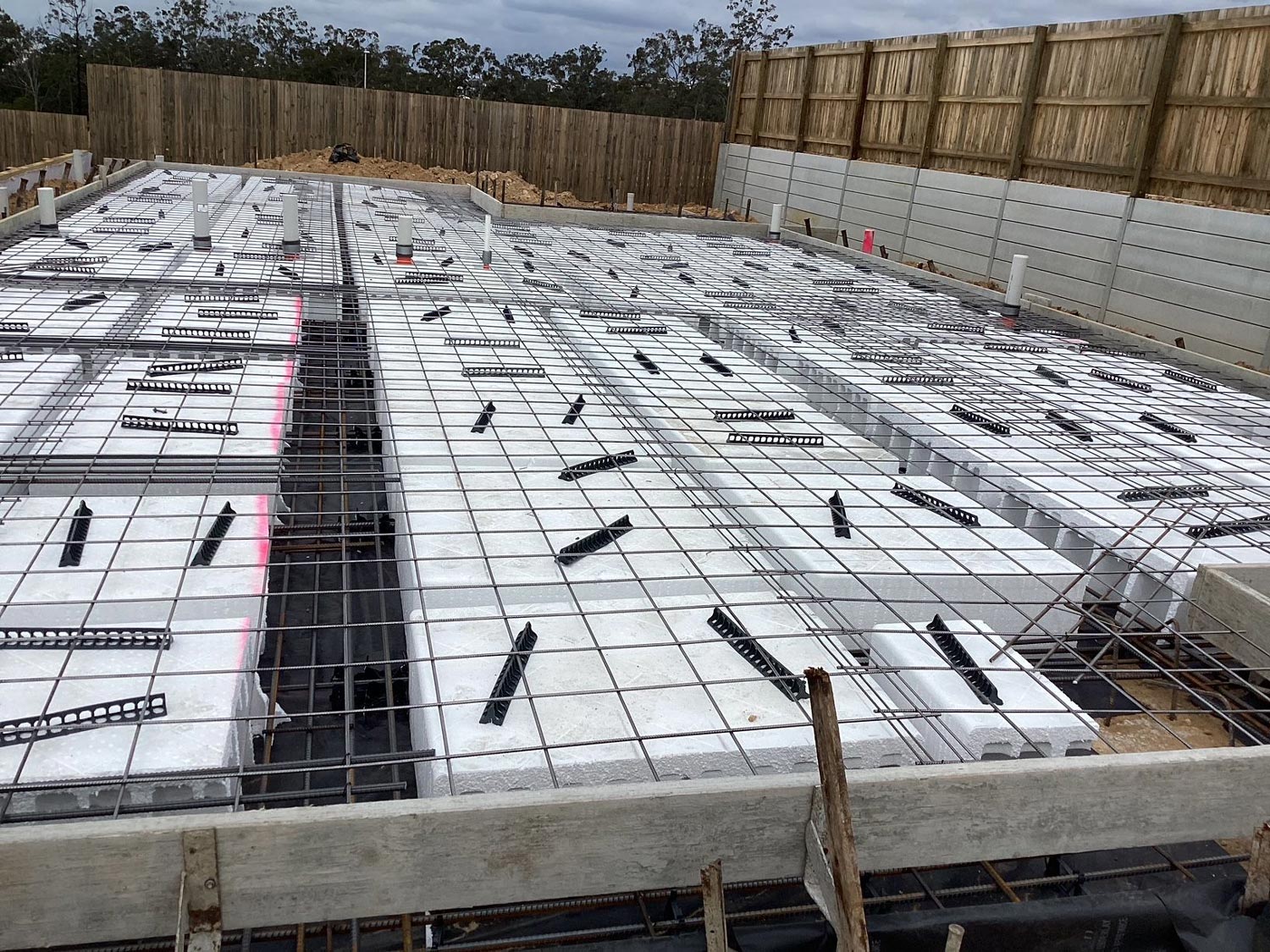 PRE-SLAB INSPECTION